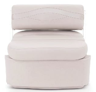 TaylorMade Platinum Series Pontoon Furniture: Flip Flop Seat: Dove Grey