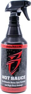 Boat Bling Hot Sauce Ultimate Hard Water Spot Remover With High Gloss Wax Sealant: 32oz./946ML