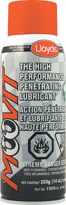 Lloyds 11014 Moovit High Performance Penetrating Lubricant: 350g