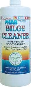 Captain Phab 201 Bilge Cleaner: 1L: 12/case