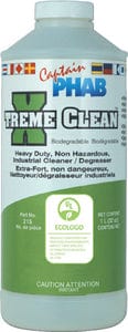 Captain Phab 215 Xtreme Clean Degreaser: 1L: 12/case