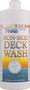 Captain Phab 230 Non-Skid Deck Wash: 1L: 12/case