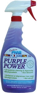 Captain Phab 234 Purple Power Multi-Purpose Cleaning Concentrate: 935ml Spray: 12/case