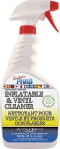 Captain Phab 256 Inflatable & Vinyl Cleaner: 935ml: case/12