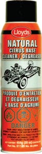 Lloyds 51120 Kleens-It Citrus Base Cleaner/Degreaser: 500g Aerosol: 12/case