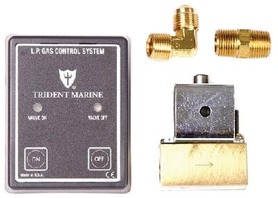 Trident 130077053 Marine Propane Control System: with 3/8" 12V Solenoid