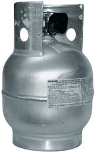 Trident 1410-0010 Marine/RV LPG System 2.4 Gallon Aluminum Tank