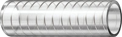 Trident 163100 Wire Reinforced Clear PVC Hose - (FDA): 1"