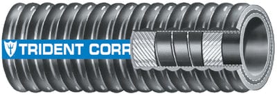 Trident 2523004FT Flex Corrugated Hardwall Exhaust Hose: 3"