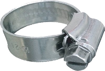 Trident 7050120 705 Series 3/8" Band Compact "HD Non-Perf" Hose Clamps: Size #8