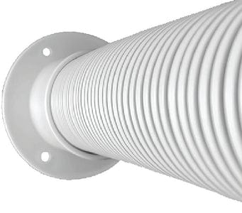 Trident TFK10W 10' Stern Flex Hose & Flange Kit: White