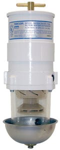 Racor Marine Turbine Fuel Filter/Water Seperator w/Metal Shield: 2 Micron