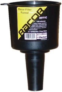 Racor RFF1C Fuel Filter Funnel - Water Separating: 2.7 GPM: 127 Micron