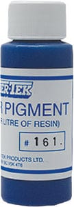 FiberTek CPBL60 Polyester Color Pigment: Blue: 600 ml.: 6/case