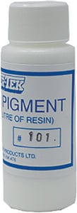 FiberTek CPWH60 Polyester Color Pigment: White: 600 ml.: 6/case