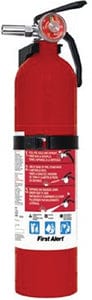 First Alert FE1A10GOA Multi-Purpose Dry Chemical Fire Extinguisher: Red: 1A-10B:C