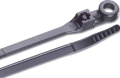 Ancor Mounting Cable Ties: UV Black