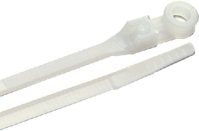 Mounting Cable Ties: 6" Natural: 100 Pcs.