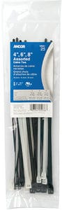 Cable Tie 4" & 8" Assorted 25Pc