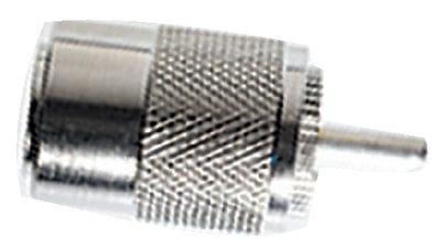 Ancor Coax Cable Connector PL259: Solder On UHF Male For RG8U Wire