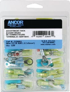 Ancor 120 Piece Premium Electrical Connector Kit