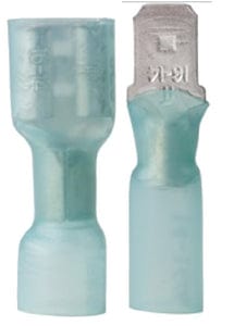 Ancor 317999 Marine Grade<sup>&reg;</sup> Heat Shrink Disconnects: 16-14 Male: Blue: 100/pk