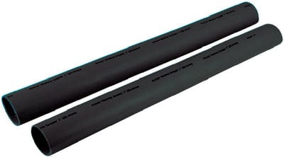 Ancor 327103 Marine Grade Heat Shrink Heavy Wall Battery Cable Tube For 2-4/0: 1" x 3" (2/Pack): Black