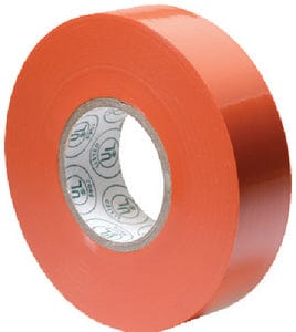 Premium Electrical Tape: Orange