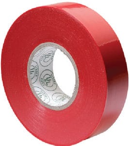 Premium Electrical Tape: Red
