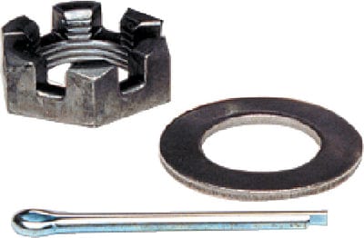 Dexter<sup>&reg;</sup> Nut/Washer/Cotter Pin for Axle Spindles