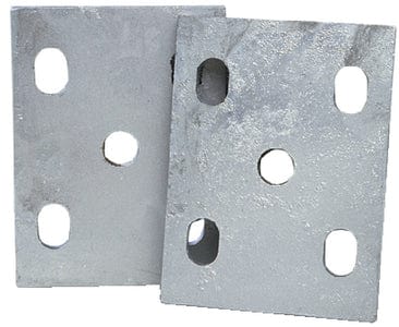 Dexter<sup>&reg;</sup> Galvanized Universal Tie Plates - Sold as Pair