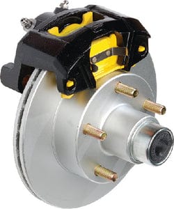 Dexter<sup>&reg;</sup> Eliminator "Integral" Style Vented Rotor 10" Disc Brake Kit: 5 Studs