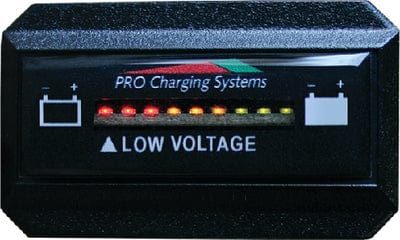 Dual Pro BFGHLITH Lithium Battery Gauge: Rectangle Horizontal