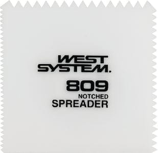 West System 809 Notched Spreader: 36/case