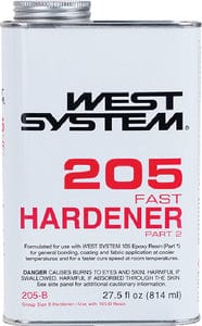West System C205 Hardener: 208 ml (7 oz.)