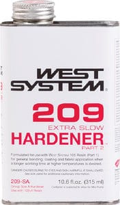 West System C209SA Extra Slow Hardener: 315 ml (10.6 oz.)