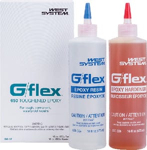 West System G/Flex C65032 Epoxy: 32 oz. (2ea 16 oz. bottles)