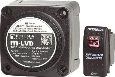 m-LVD Low Voltage Disconnect Battery Saver