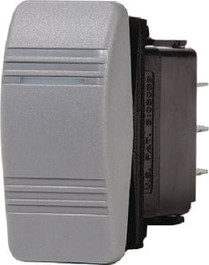 Blue Sea 8275 Water Resistant Contura<sup>&reg;</sup> III Switch: Gray: On-On