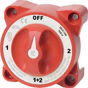 Blue Sea Systems 9002e e-Series 4 Position Selector Battery Switch With Alternator Field Disconnect