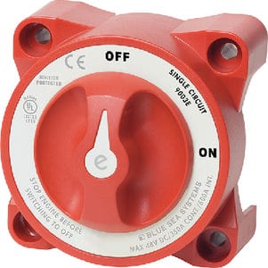 Blue Sea Systems 9004e e-Series On-Off Battery Switch With Alternator Field Disconnect