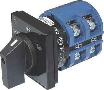 Blue Sea Systems 9011 AC Rotary Switch - OFF + 2 Positions 65A: 2 Pole