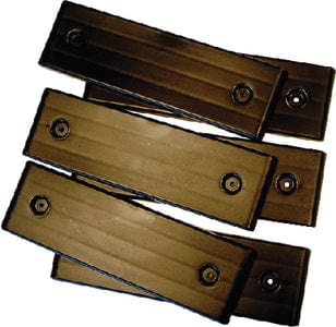 Ironwood Pacific 0131 E-Z Slide Trailer Bunk Pads: Kit 2: Black