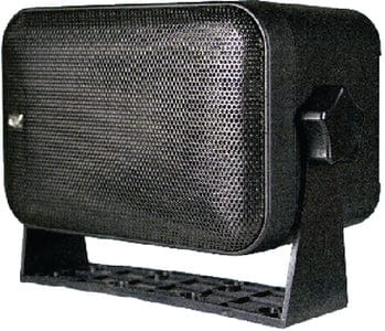Poly-Planar MA9060B 5-1/4" Waterproof 100W Box Speakers: Black (Sold as Pairs)