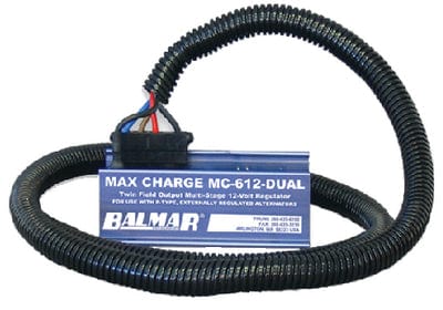 Balmar MC612DUALH Max Charge MC-612 Dual Voltage Regulator: 12V