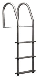 Dock Edge Welded Aluminum Fixed Dock Ladder