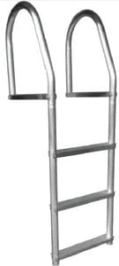 Dock Edge Eco Fixed Dock Ladder: Weld Free Aluminum