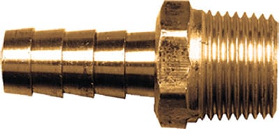 Fairview 12510C Brass Pipe-To-Hose Adapter - Male