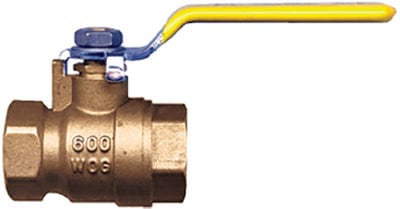 Fairview BVB38 Cast Brass Full-Flow Ball Valve: 1-1/2" IPS