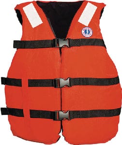 Mustang MV3005T1 Industrial Universal Fit PFD: Orange